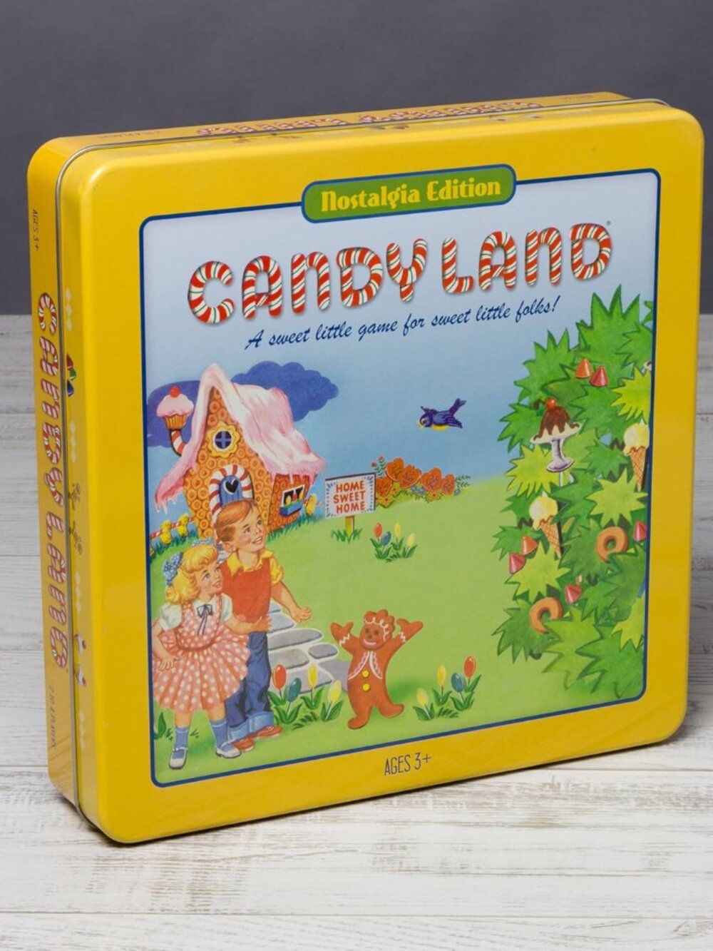 Candy Land Nostalgia Edition Board Game in Collectible Tin by WS Game Company